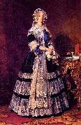 Franz Xaver Winterhalter, Portrait of the Queen Marie Amelie of France